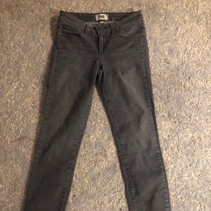 PAIGE Verdugo Ankle Gray Jeans